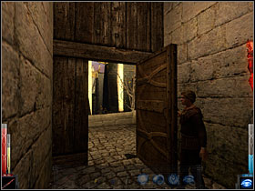 What could be behind this door? - City of Flame #2 - Chapter 9: City of Flame - Dark Messiah of Might and Magic - Game Guide and Walkthrough