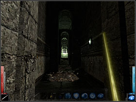 A narrow corridor - Epilogue #3 - Epilogue - Dark Messiah of Might and Magic - Game Guide and Walkthrough