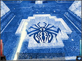 Spider's symbol. - Epilogue #3 - Epilogue - Dark Messiah of Might and Magic - Game Guide and Walkthrough