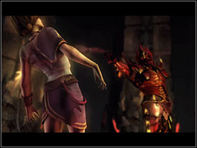 He attacks Leanna! - Epilogue #4 - Epilogue - Dark Messiah of Might and Magic - Game Guide and Walkthrough