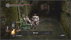 The ball destroys a wall - Undead Asylum - Walkthrough - Dark Souls - Game Guide and Walkthrough