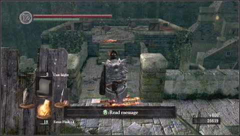 After killing opponents, break nearby chests - Undead Burg - p. 1 - Walkthrough - Dark Souls - Game Guide and Walkthrough