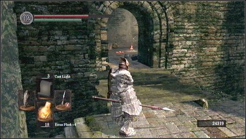 Go back a little to visit side locations - Undead Burg - p. 1 - Walkthrough - Dark Souls - Game Guide and Walkthrough