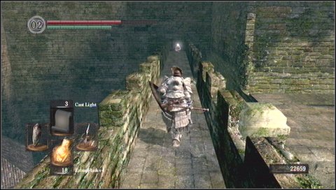 Move ahead following the only path - Undead Burg - p. 1 - Walkthrough - Dark Souls - Game Guide and Walkthrough