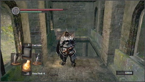 Go up the stairs - Undead Burg - A bridge with Wyvern - Walkthrough - Dark Souls - Game Guide and Walkthrough