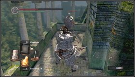 On the other side of fog run forwards and then turn right - Undead Parish - p. 1 - Walkthrough - Dark Souls - Game Guide and Walkthrough