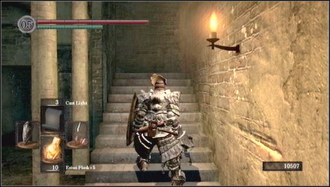 At the top you'll encounter a horde of zombies - Undead Parish - p. 2 - Walkthrough - Dark Souls - Game Guide and Walkthrough