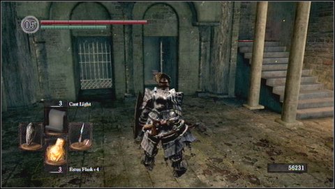 Return to the church and if you're ready, go up the stairs - Undead Parish - p. 2 - Walkthrough - Dark Souls - Game Guide and Walkthrough