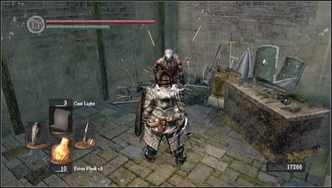 Darkroot Garden can be reached from the Andre chamber, if you go down - Undead Parish - p. 3 - Walkthrough - Dark Souls - Game Guide and Walkthrough