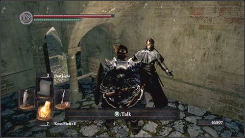 After killing the gargoyle, you might spend your souls to increase your level - Undead Parish - p. 3 - Walkthrough - Dark Souls - Game Guide and Walkthrough