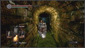 Inside you'll encounter a NPC- Undead Merchant Female - Depths - p. 1 - Walkthrough - Dark Souls - Game Guide and Walkthrough