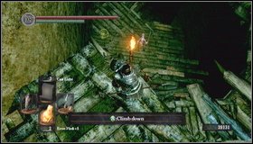 Before you go any further, you might take a look to the right, where you've killed blowdart monster previously - Blighttown - p. 1 - Walkthrough - Dark Souls - Game Guide and Walkthrough