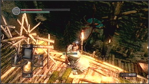 Now go down the ladder or jump down on platforms - Blighttown - p. 2 - Walkthrough - Dark Souls - Game Guide and Walkthrough