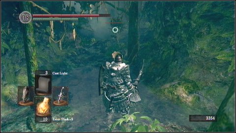 From this place you can go to the right to Darkroot Basin - Darkroot Garden - p. 1 - Walkthrough - Dark Souls - Game Guide and Walkthrough