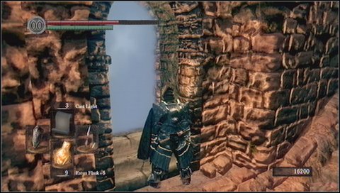 Before you enter fog, you might run up to the chamber guarded by a mage - Sen's Fortress - p. 2 - Walkthrough - Dark Souls - Game Guide and Walkthrough