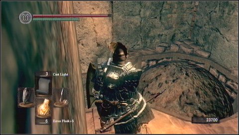 On the other side collect Covetous Gold Serpent Ring - Sen's Fortress - p. 2 - Walkthrough - Dark Souls - Game Guide and Walkthrough