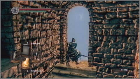 You'll go out - from this place you can choose two paths - Sen's Fortress - p. 3 - Walkthrough - Dark Souls - Game Guide and Walkthrough