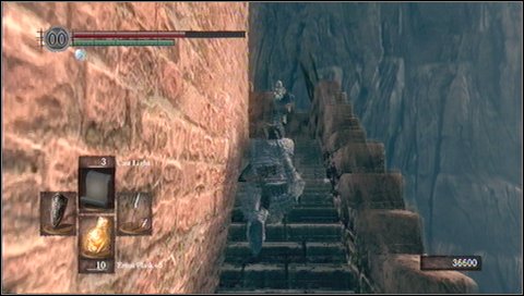 Return to the location, where you were pelted with a fire bomb for the last time - Sen's Fortress - p. 4 - Walkthrough - Dark Souls - Game Guide and Walkthrough