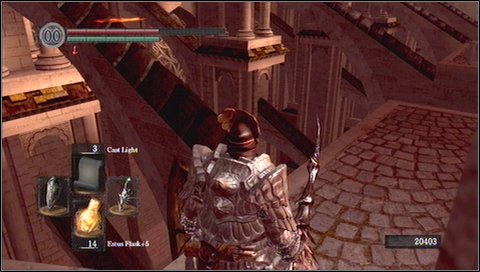 Climb up and watch yourself not to fall down - Anor Londo - p. 1 - Walkthrough - Dark Souls - Game Guide and Walkthrough