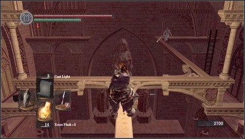 On the other side go down the ladder - Anor Londo - p. 2 - Walkthrough - Dark Souls - Game Guide and Walkthrough