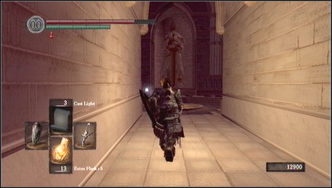 Go back to the elevator and place it in the middle position - Anor Londo - p. 2 - Walkthrough - Dark Souls - Game Guide and Walkthrough