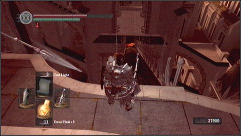 In this case it is best to shoot a floor in the lower tower - Anor Londo - p. 3 - Walkthrough - Dark Souls - Game Guide and Walkthrough