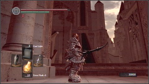 A first part of this difficult moment is easy - run up - Anor Londo - p. 3 - Walkthrough - Dark Souls - Game Guide and Walkthrough