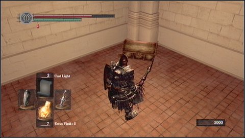 On one side of the floor you'll find an open passage to the staircase, which can't be used - Anor Londo - p. 4 - Walkthrough - Dark Souls - Game Guide and Walkthrough