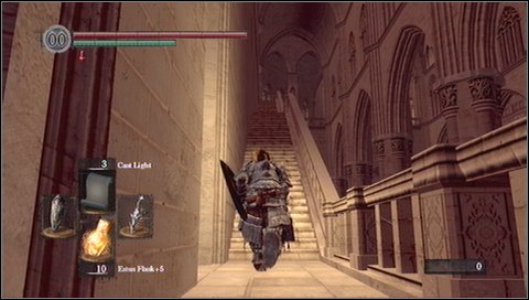 On the other side of the cathedral look for a side exit - Anor Londo - p. 5 - Walkthrough - Dark Souls - Game Guide and Walkthrough