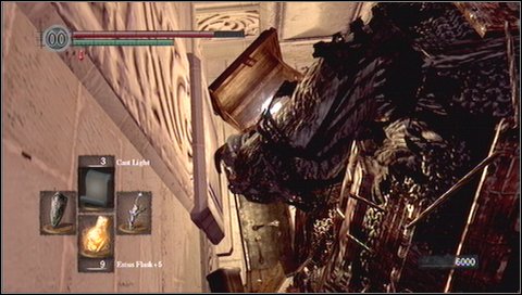 Outside the chamber two gargoyles are lurking - Anor Londo - p. 6 - Walkthrough - Dark Souls - Game Guide and Walkthrough