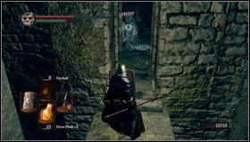 Watch out after walking on the bridge and between walls - New Londo Ruins - p. 1 - Walkthrough - Dark Souls - Game Guide and Walkthrough