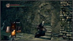 Right behind the corner [1] you'll find an entrance to the building on the right - New Londo Ruins - p. 1 - Walkthrough - Dark Souls - Game Guide and Walkthrough