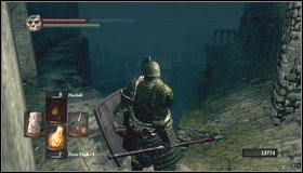 You can also return in front of the tower and go up the stairs - New Londo Ruins - p. 2 - Walkthrough - Dark Souls - Game Guide and Walkthrough