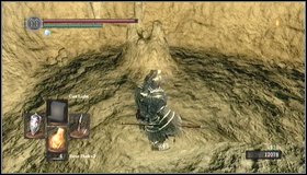 Move forwards along the left wall - Tomb of Giants - p. 2 - Walkthrough - Dark Souls - Game Guide and Walkthrough