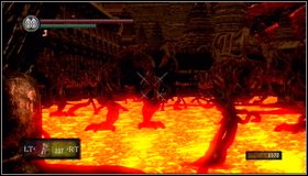 Run forwards heading to the branch on the left - Lost Izalith - p. 1 - Walkthrough - Dark Souls - Game Guide and Walkthrough