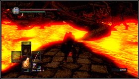 Once you kill dragons near the first tower, clear the area nearby the next one - Lost Izalith - p. 1 - Walkthrough - Dark Souls - Game Guide and Walkthrough