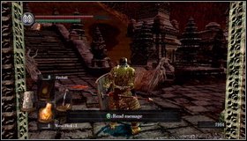 Run up the stairs and walk through a small chamber to the right - Lost Izalith - p. 2 - Walkthrough - Dark Souls - Game Guide and Walkthrough