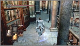 Once you walk on the stairs, be careful - there are an archer on the left and a warrior on the right - The Dukes Archives - p. 2 - Walkthrough - Dark Souls - Game Guide and Walkthrough