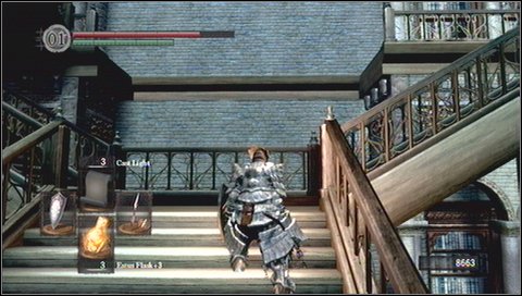 After exploring above path, return to the room, where youve descended the ladder - The Duke's Archives II - p. 2 - Walkthrough - Dark Souls - Game Guide and Walkthrough