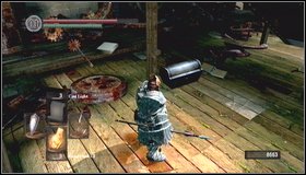 In the same room use the lever, to open a descend down - The Duke's Archives II - p. 2 - Walkthrough - Dark Souls - Game Guide and Walkthrough