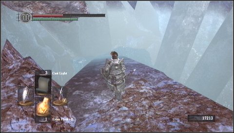 In cavern youll encounter also giant butterflies - if you do not approach them, they wont hurt you - Crystal Cave - Walkthrough - Dark Souls - Game Guide and Walkthrough