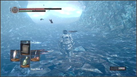 Once you kill Seath, use the bonfire - Crystal Cave - Walkthrough - Dark Souls - Game Guide and Walkthrough