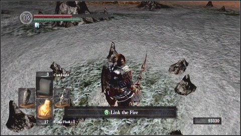 If you leave the arena, youll finish the game in an evil version (Dark Lord) - Two game endings - Walkthrough - Dark Souls - Game Guide and Walkthrough