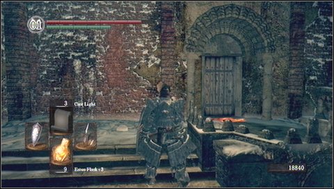 Go up the stairs and head towards the mutant running on you - Bonus - Painted World of Ariamis - p. 3 - Walkthrough - Dark Souls - Game Guide and Walkthrough