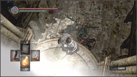 After mighty firs blow you have to apply simple tactics - turn off aiming and run behind his back - Asylum Demon - How to kill a boss - Dark Souls - Game Guide and Walkthrough