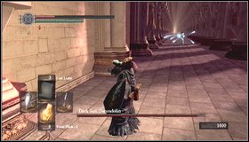 After your attack, the opponent will become invisible - Crossbreed Priscilla - How to kill a boss - Dark Souls - Game Guide and Walkthrough