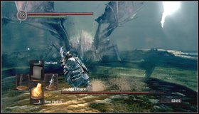 If the demon is far from you, he will start charging again - Gaping Dragon - How to kill a boss - Dark Souls - Game Guide and Walkthrough