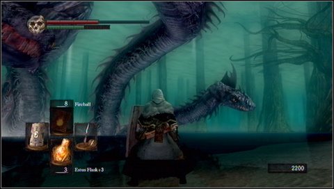 In the game youll encounter this enemy twice - in Darkroot Basin and in The Ash Lake - Hydra - How to kill a boss - Dark Souls - Game Guide and Walkthrough