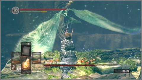 Attacks and weaknesses - Moonlight Butterfly - How to kill a boss - Dark Souls - Game Guide and Walkthrough