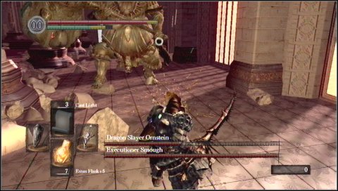 3) Do not be put down in a corner - do not get close to corners when avoiding enemies' attacks - Ornstein and Smough - How to kill a boss - Dark Souls - Game Guide and Walkthrough